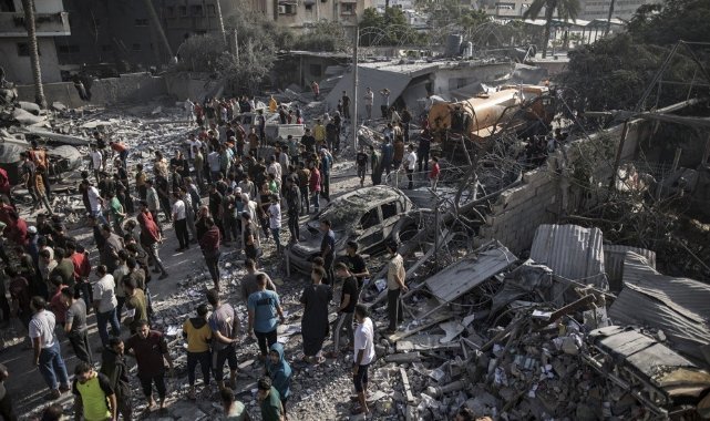 İsrail'in saldırılarında can kaybı 10 bin 328'e yükseldi