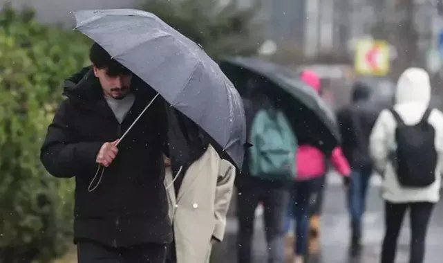 İstanbul'a soğuk ve yağış uyarısı