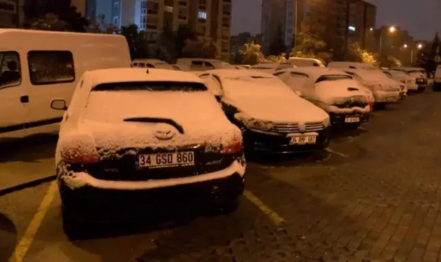 İstanbul’da kar yağışı