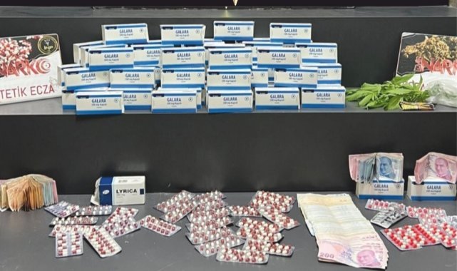 İzmir'de binlerce sentetik hap ele geçirildi