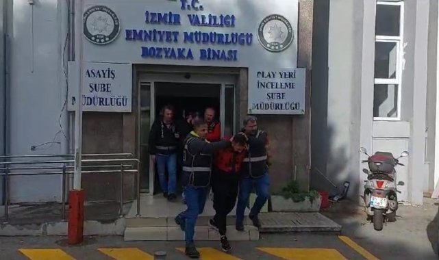 İzmir'den çaldıkları aracı çekiciyle Karaman'a götürmüşler