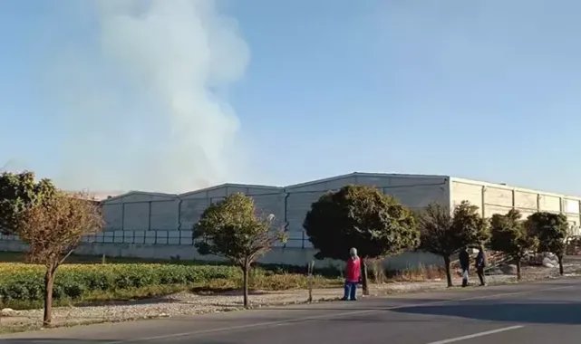 Kahramanmaraş'ta fabrika yangını