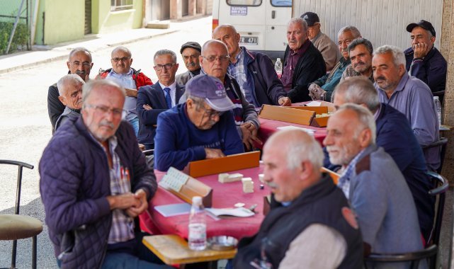 Kahvehanelerde, şiddete karşı farkındalık çalışması