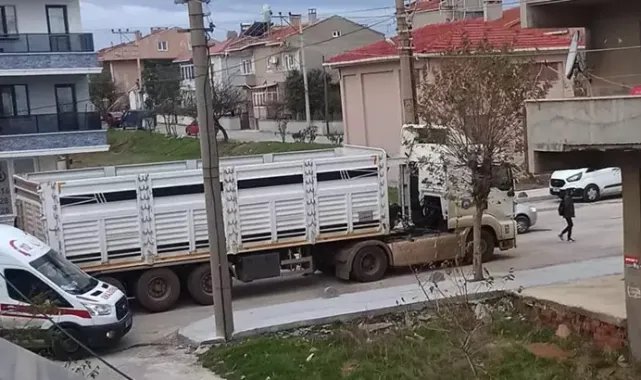 Kamyonun çarptığı 10 yaşındaki Sudem yaralandı