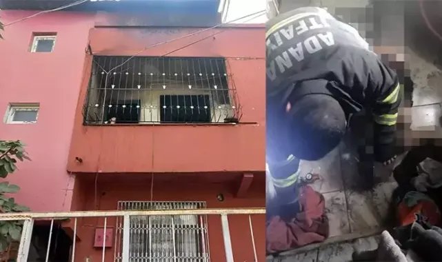 Kapıyı eski eşinin üzerine kilitleyip, evi ateşe verdi