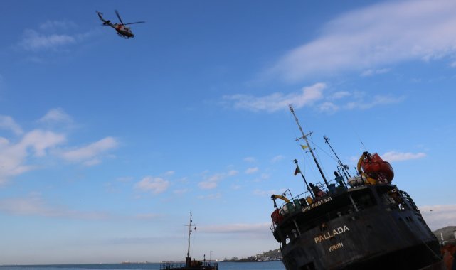 Kdz. Ereğli'de kayıp 11 mürettebatı arama çalışmaları sürüyor