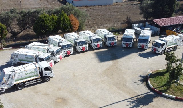 Menderes Belediyesi'nden Araç Hamlesi