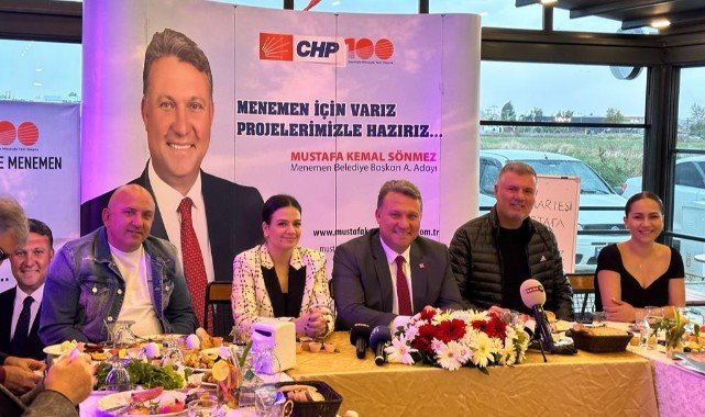 Menemen'de Sönmez seçim startını verdi