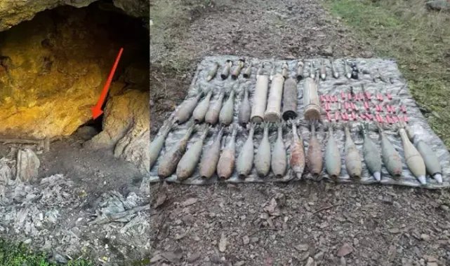 MSB: Teröristlerin kullandığı sığınak ile mühimmatlar imha edildi