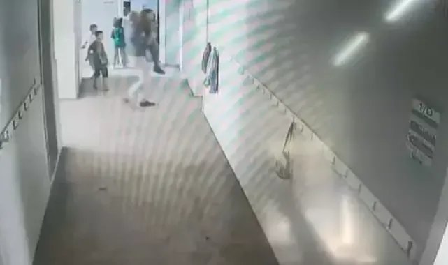 Müdür yardımcısı 6 yaşındaki öğrenciyi havaya kaldırıp fırlattı