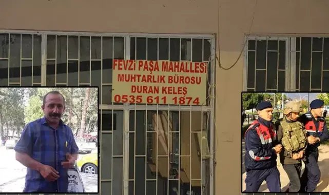 Muhtarı, şikayetini geri çekmediği için öldürmüş