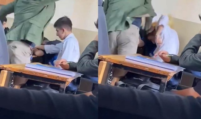 Öğrencisini kitapla acımasızca döven öğretmen serbest bırakıldı