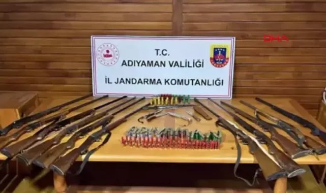 Ruhsatsız silah taşıyanlar ve silah kaçakçılarına 'Mercek-6' operasyonu