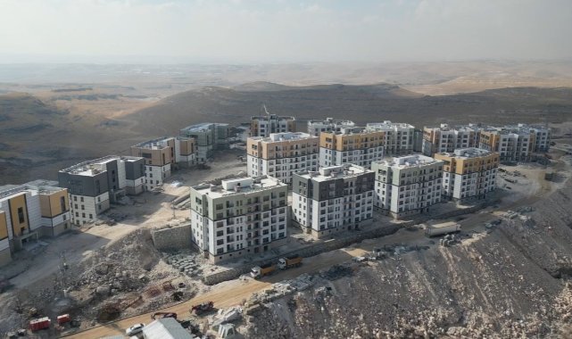 Şanlıurfa’da deprem konutları hızla yükseliyor