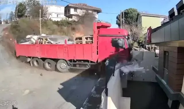 Sarıyer'de facia teğet geçti