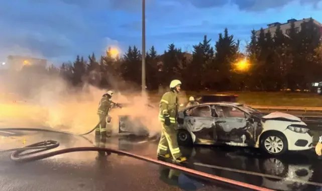 Sultanbeyli TEM Otoyolunda zincirleme trafik kazası