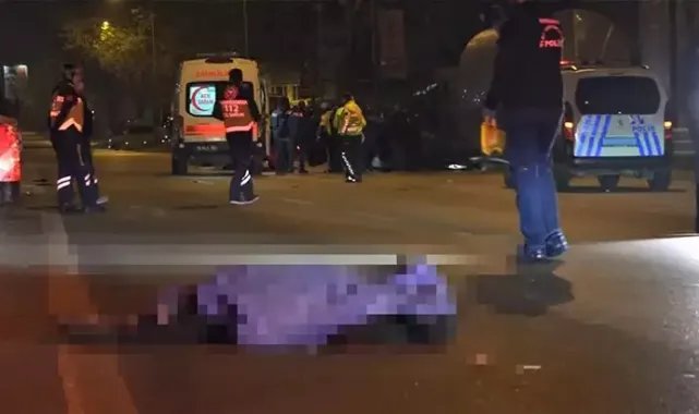 Takla atan otomobilden fırlayan kadın öldü; sağlık ekiplerine saldıran yaralı kaçtı