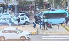Tuzla'da sürücüler tekme tokat kavga etti