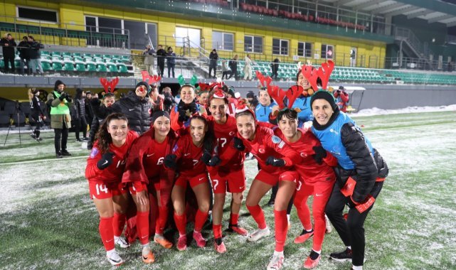 A Milli Kadın Futbol Takımı, Litvanya’yı farklı mağlup etti