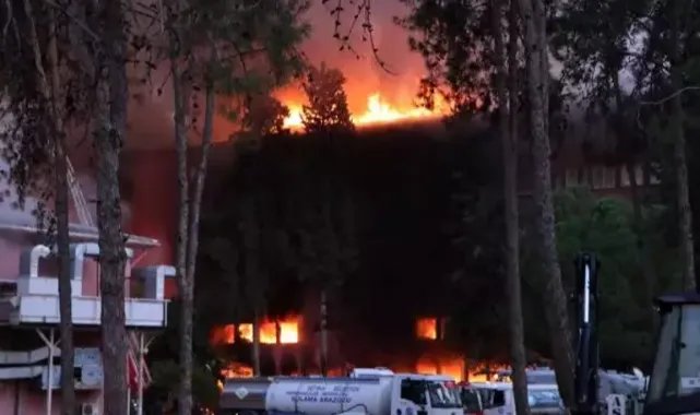 Adana&#039;da eski hastane yangınında 2 gözaltı