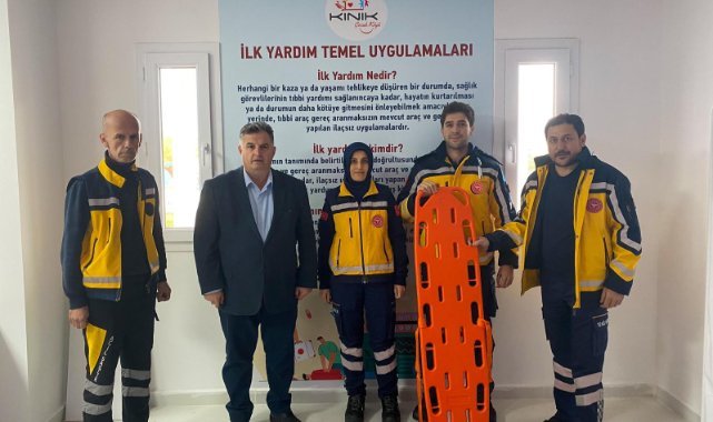 Başkan Doğruer Acil Sağlık Hizmetleri Haftasını bu sene Kınık Belediyesi Çocuk Köyü’nde kutladı