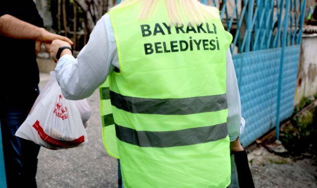 Bayraklı’dan Türkiye’ye örnek dayanışma