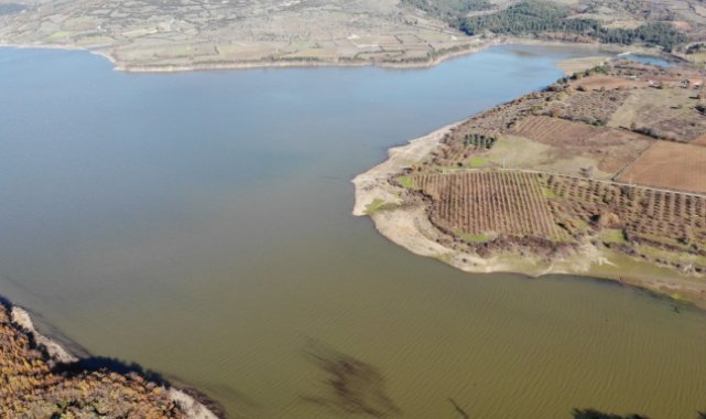 Bayramiç Barajı’nda yüzde 8 olan su seviyesi yüzde 68’e ulaştı
