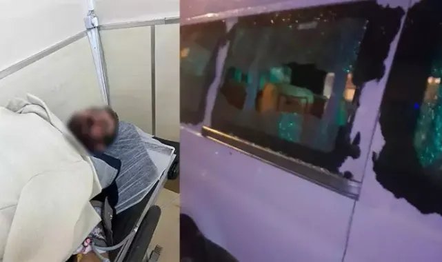 Boşanmak isteyen koca darbedildi, babasının aracı tarandı