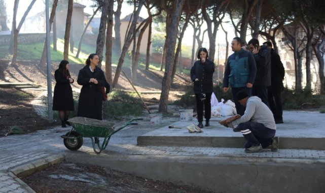 Çamlı parkı'na yeni bir nefes yeni bir dokunuş
