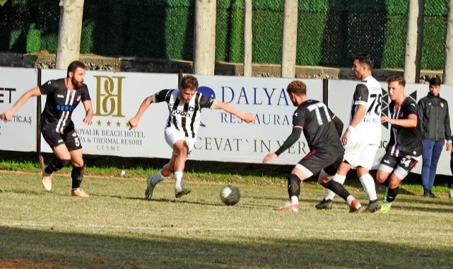 Çeşme Belediyespor sahasında galip