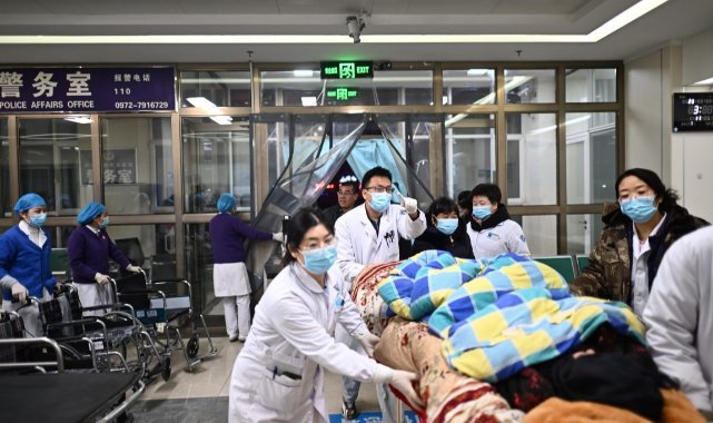 Çin’de 6.2 büyüklüğünde deprem: 118 ölü