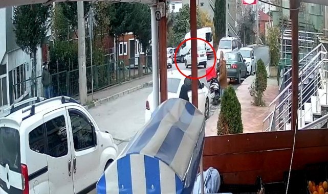 Çocuklarıyla bahçede otururken dehşeti yaşadı
