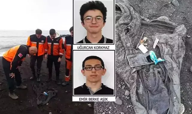 Denizde kaybolan 2 liseliden birinin cansız bedenine ulaşıldı