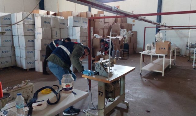 Fabrika görünümlü uyuşturucu serası
