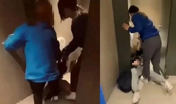 Genç kızı darp edip o anları cep telefonuyla görüntülediler