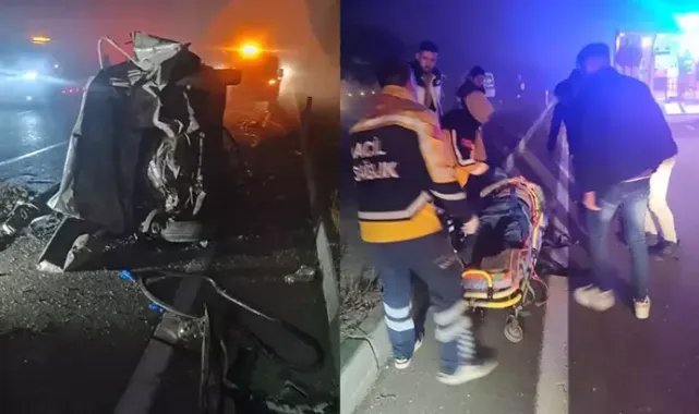 Isparta'da otomobiller çarpıştı