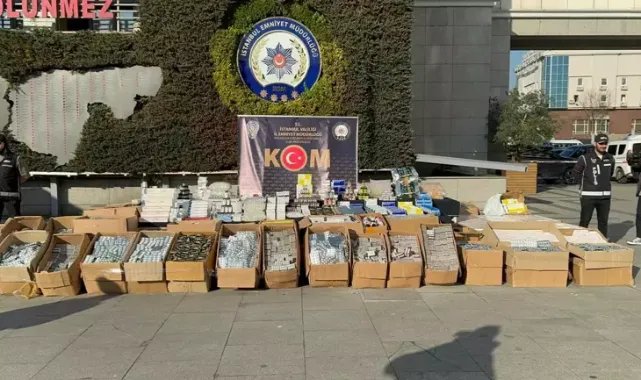 İstanbul'da kaçak ilaç operasyonu