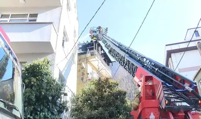 Kağıthane'de karısına kızdı evini ateşe verdi
