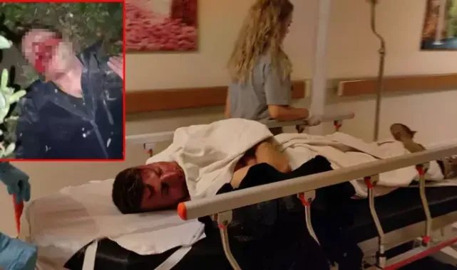 Kaldırım taşı ile darbedildi; arandığı ortaya çıkınca tutuklandı