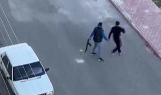 Konya'da sokak ortasında çatışma
