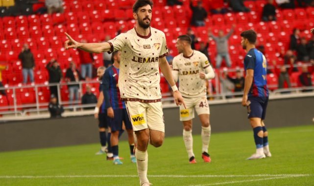 Kubilay Kanatsızkuş, Göztepe'de ilk golünü attı