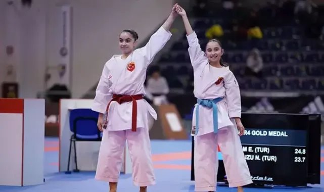 Kütahyalı Elizan, karate kata dünya şampiyonluğunu kazandı