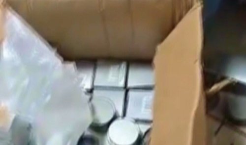 Parfüm şişesine uyuşturucu gizlemişler