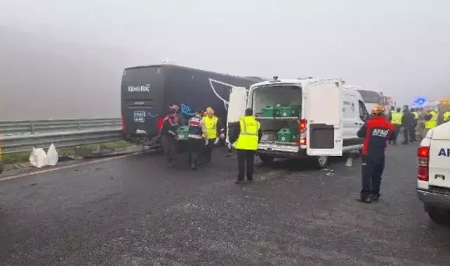 Sakarya'da zincirleme kaza