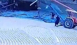 Şanlıurfa'da feci iş kazası