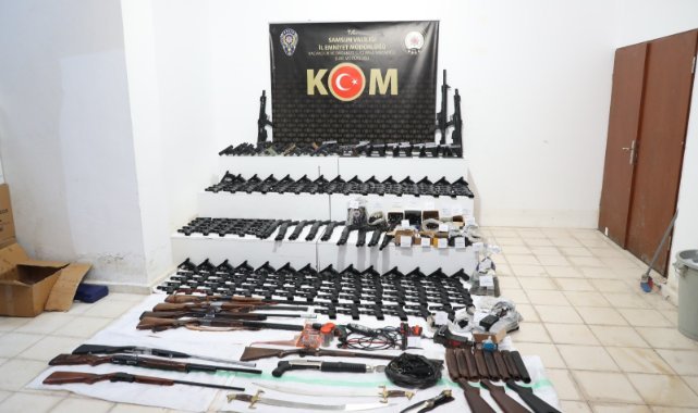 Silah kaçakçılarına "Kafes" operasyonu