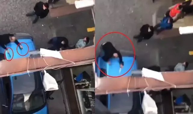 Tartıştığı kardeşine satır ve bıçakla saldırdı