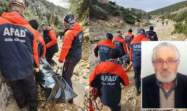 5 gündür aranıyordu, dağda ölü bulundu