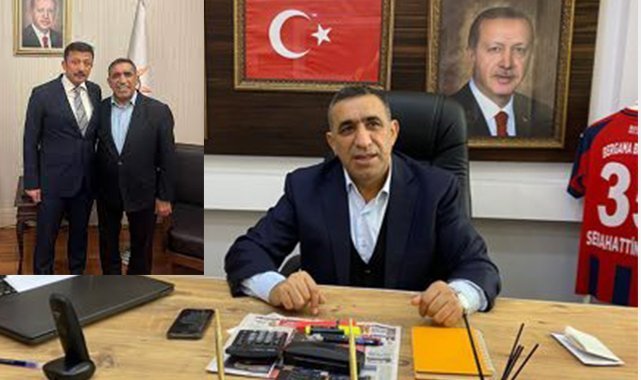 AK Parti Bergama'dan Hamza Dağ'a 'dağ' gibi karşılama