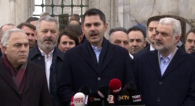 AK Parti’nin İstanbul Adayı Kurum: "İstanbul’un deprem riskini bertaraf edecek adımlar atacağız"